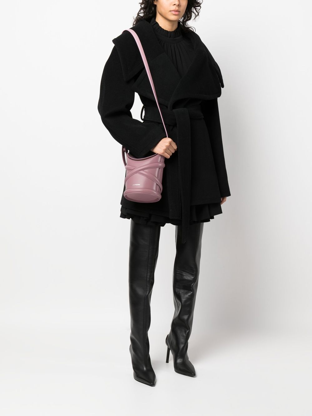 Alexander McQueen The Curve Bucket Bag Alexander Mcqueen