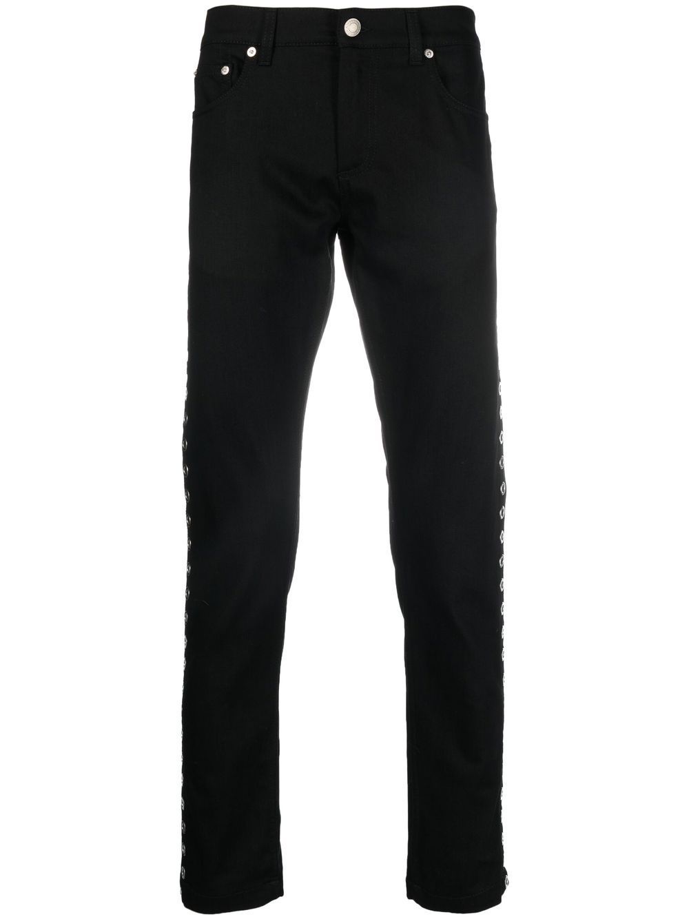Alexander McQueen mid-rise skinny jeans