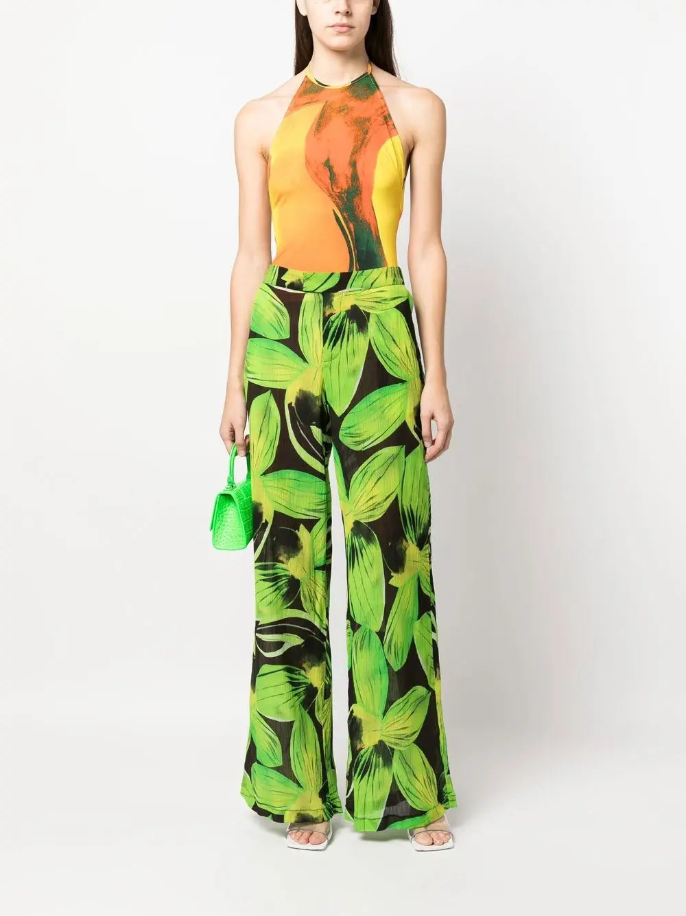 LOUISA BALLOU Trousers Green Louisa Ballou