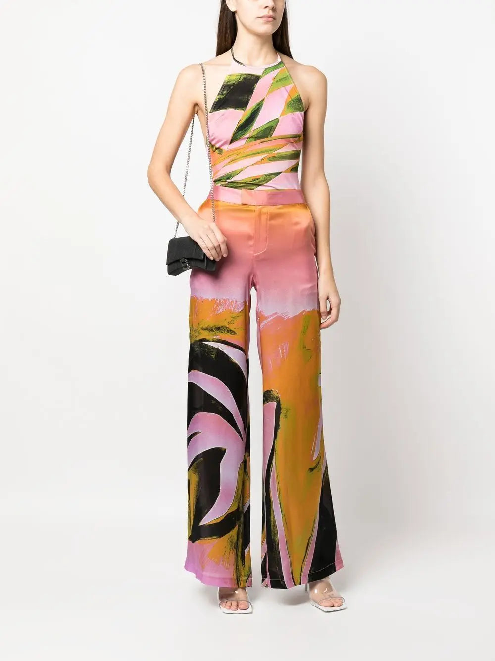 LOUISA BALLOU Trousers Yellow Louisa Ballou
