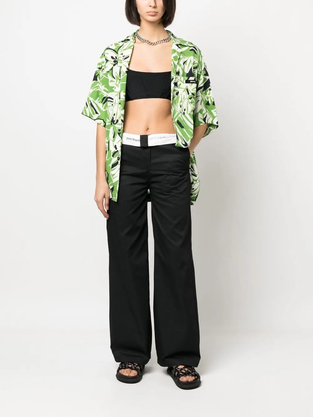 Palm Angels Trousers Black Palm Angels