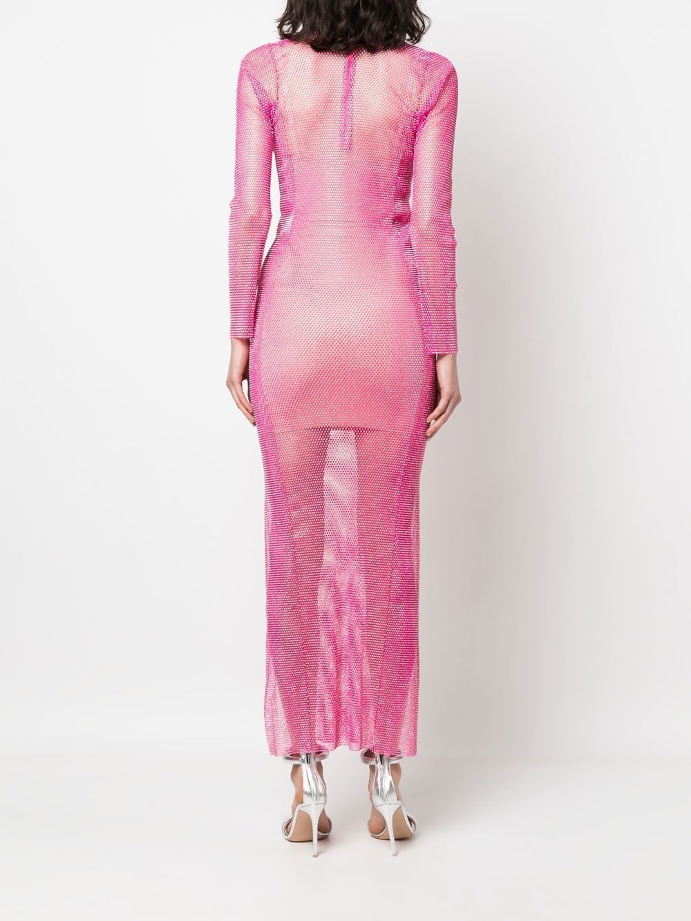 Santa Brand rhinestone-embellished maxi dress Santa Brand 