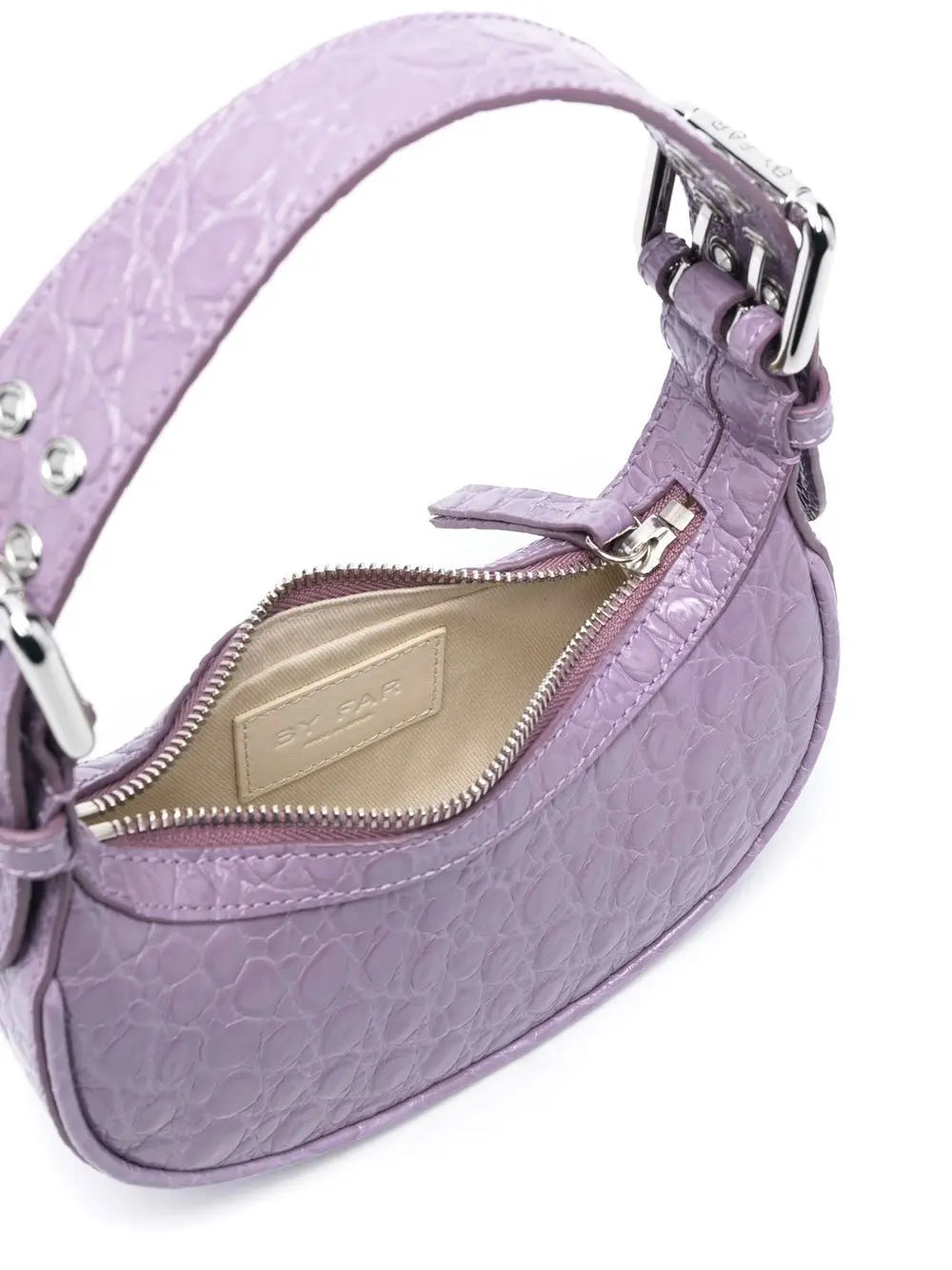 By Far Pre By Far mini Soho crocodile-effect shoulder bag By Far Pre