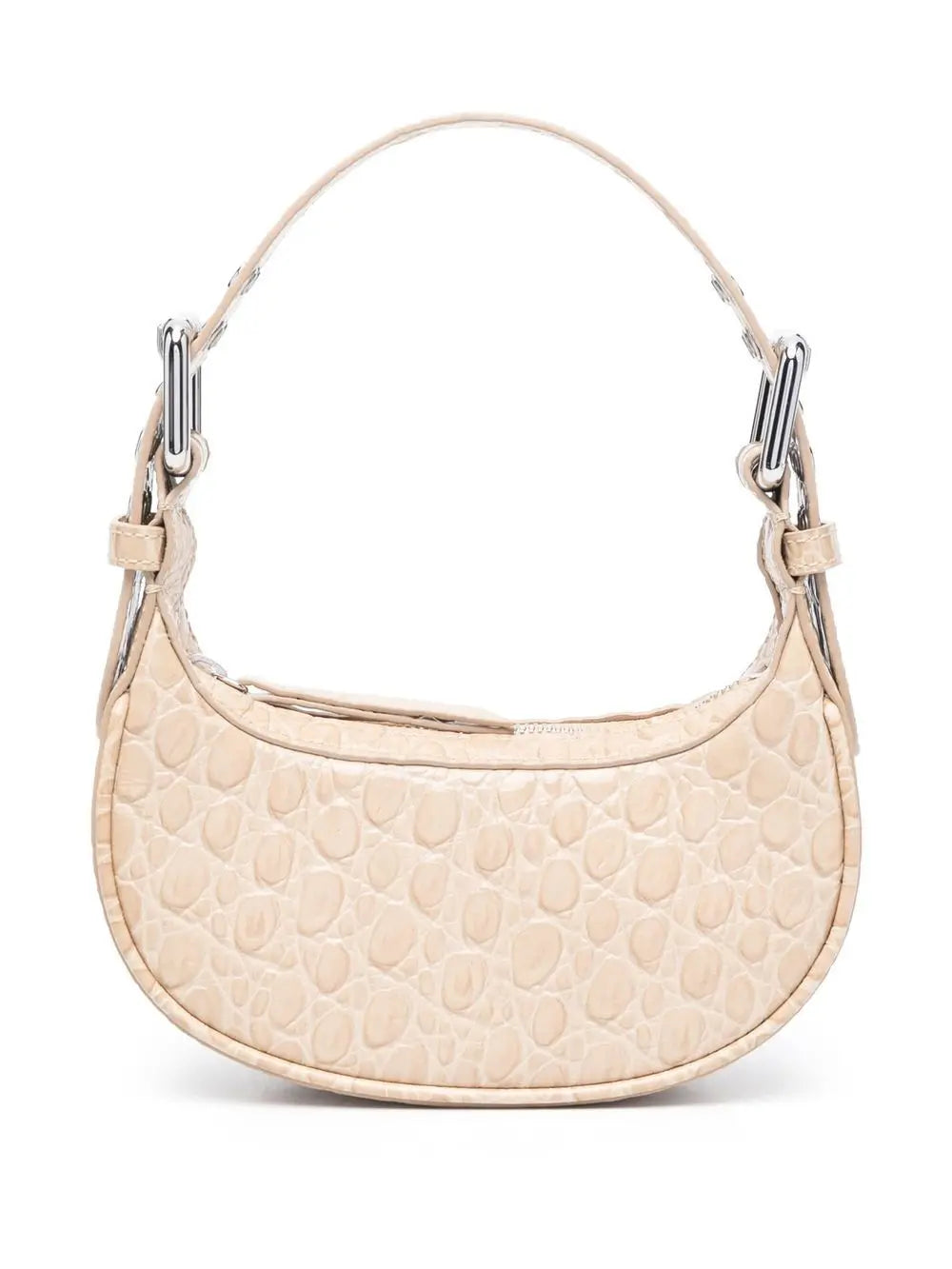 By Far Pre By Far mini Soho crocodile-embossed shoulder bag By Far Pre