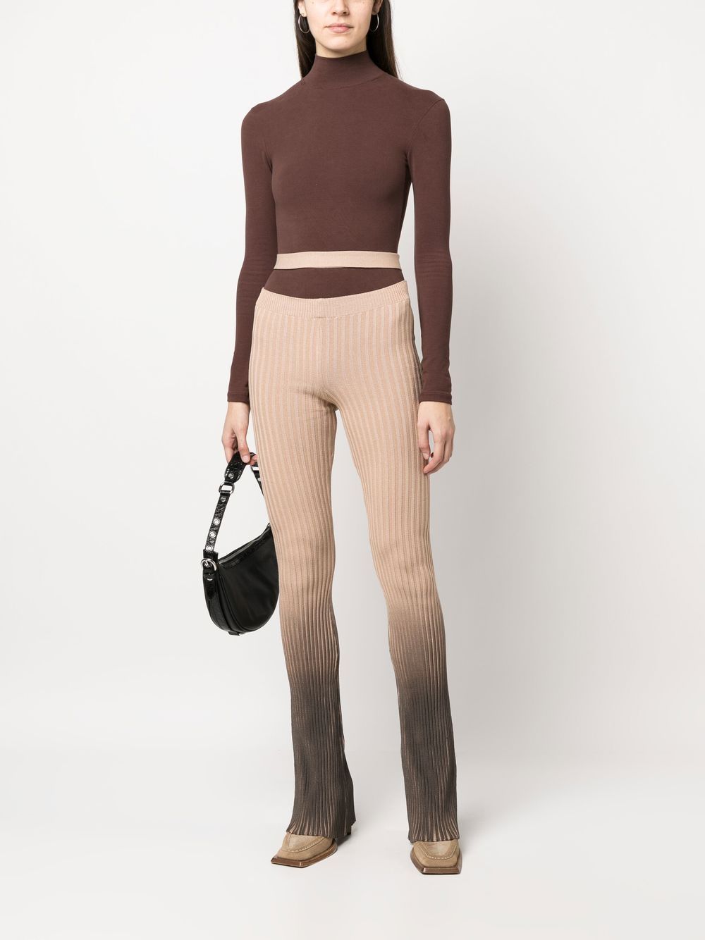 ANDREĀDAMO Andrea Adamo Trousers Brown ANDREĀDAMO