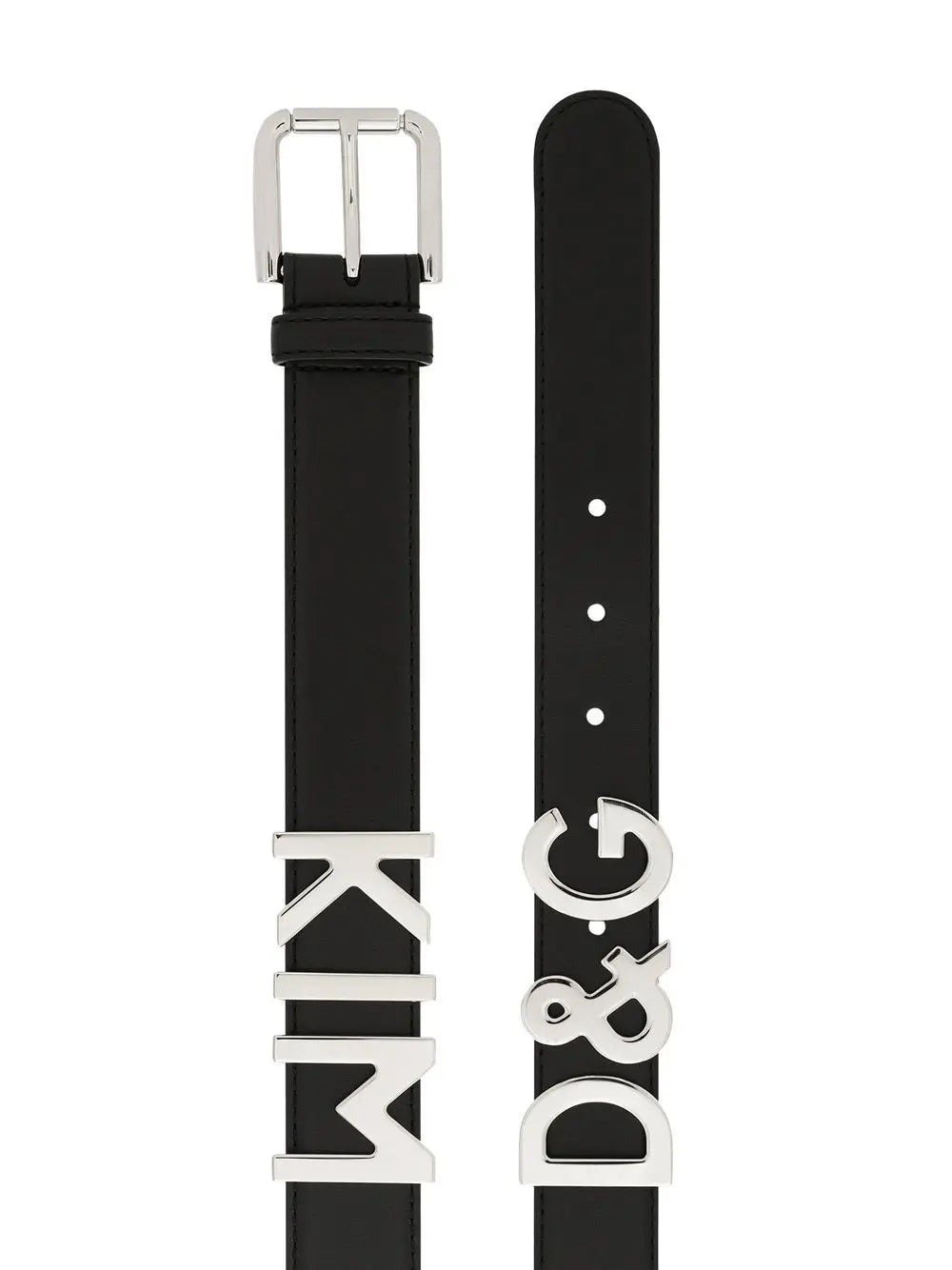 Dolce & Gabbana  logo-lettering Leather Belt Dolce & Gabbana