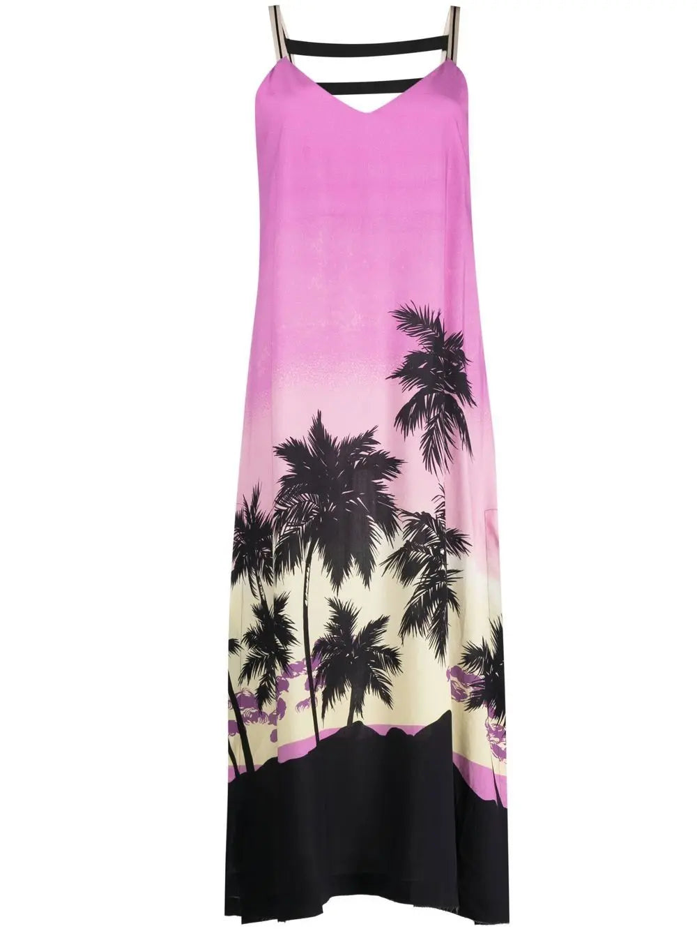 Palm Angels Dresses Purple Palm Angels