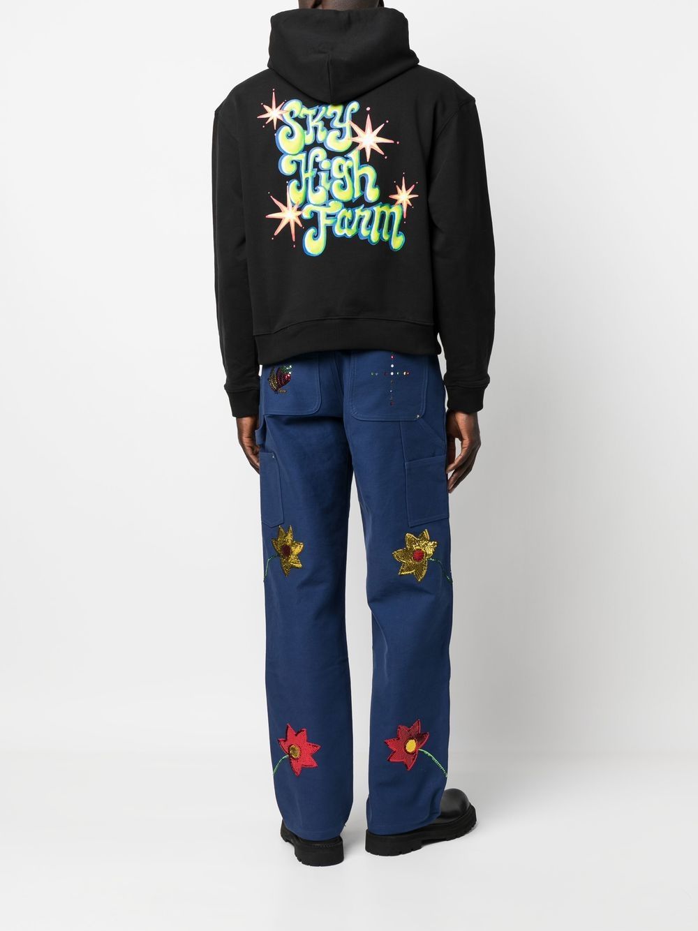 SKY HIGH FARM WORKWEAR Sweaters Black Sky High Farm Workwear 