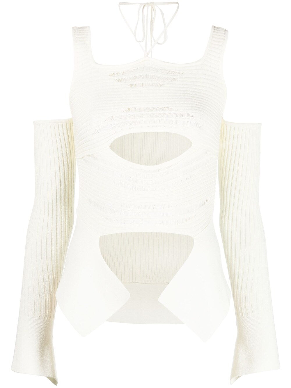ANDREĀDAMO Andrea Adamo Top White ANDREĀDAMO