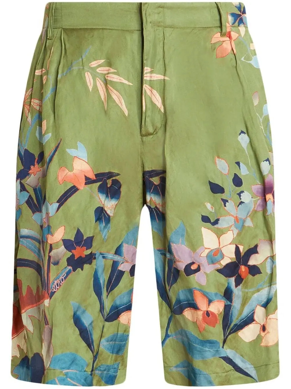 Etro Shorts Green Etro