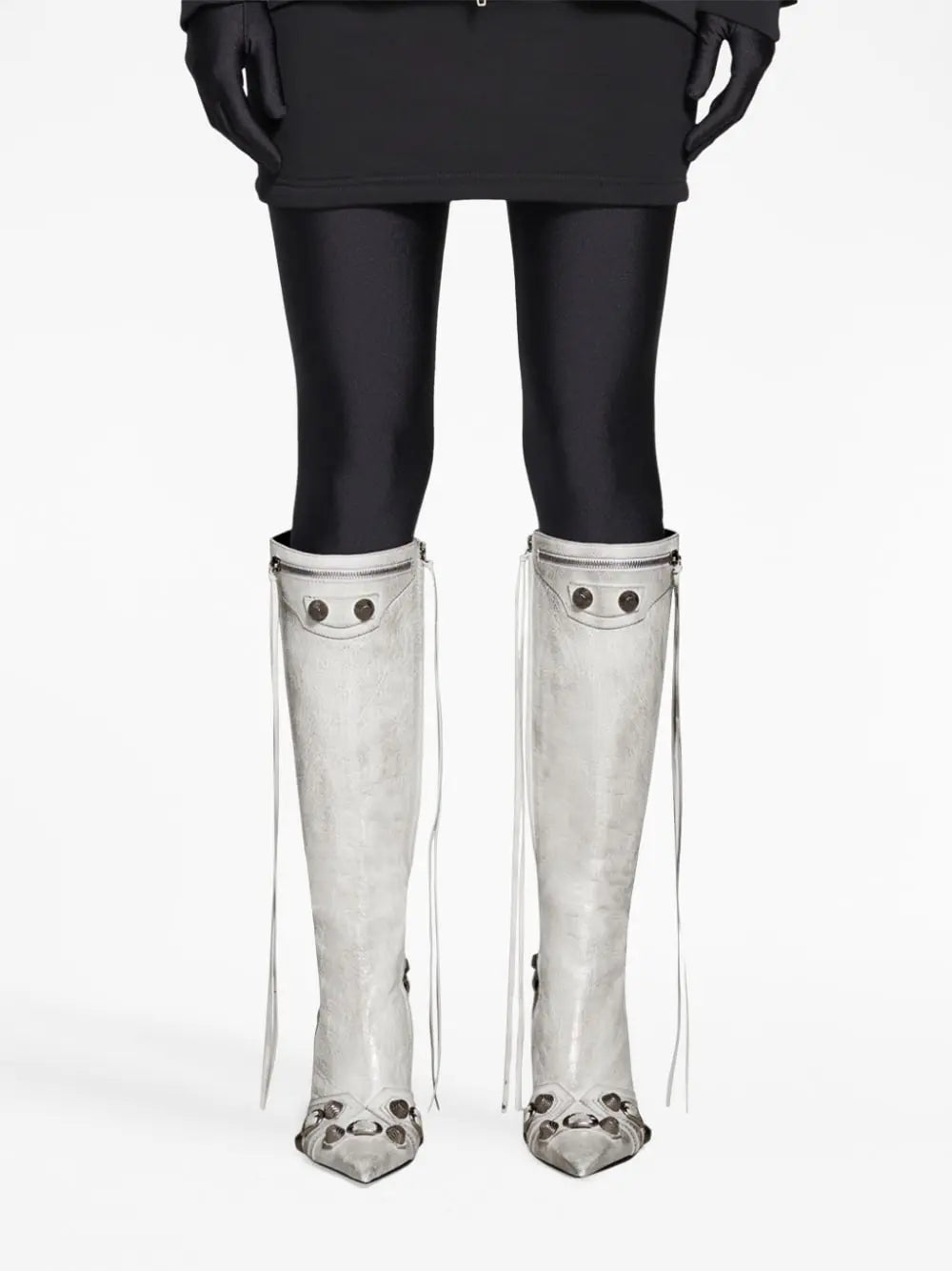 Balenciaga cagole leather boots Balenciaga