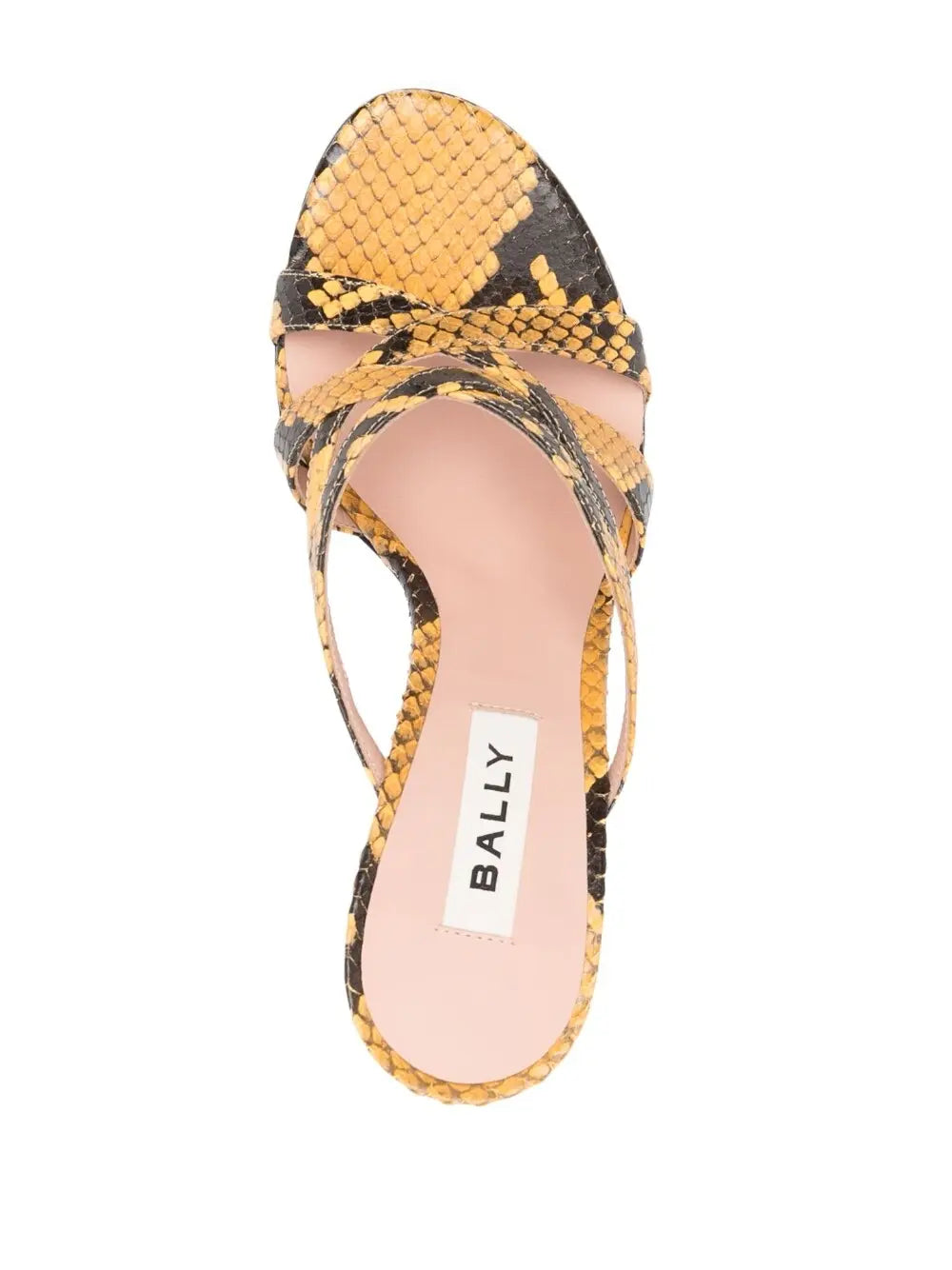 Bally Sandals Yellow Bally