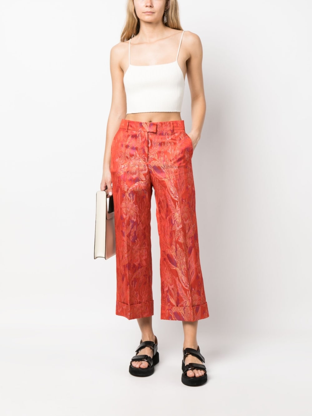 Alberto Biani Trousers Red Alberto Biani