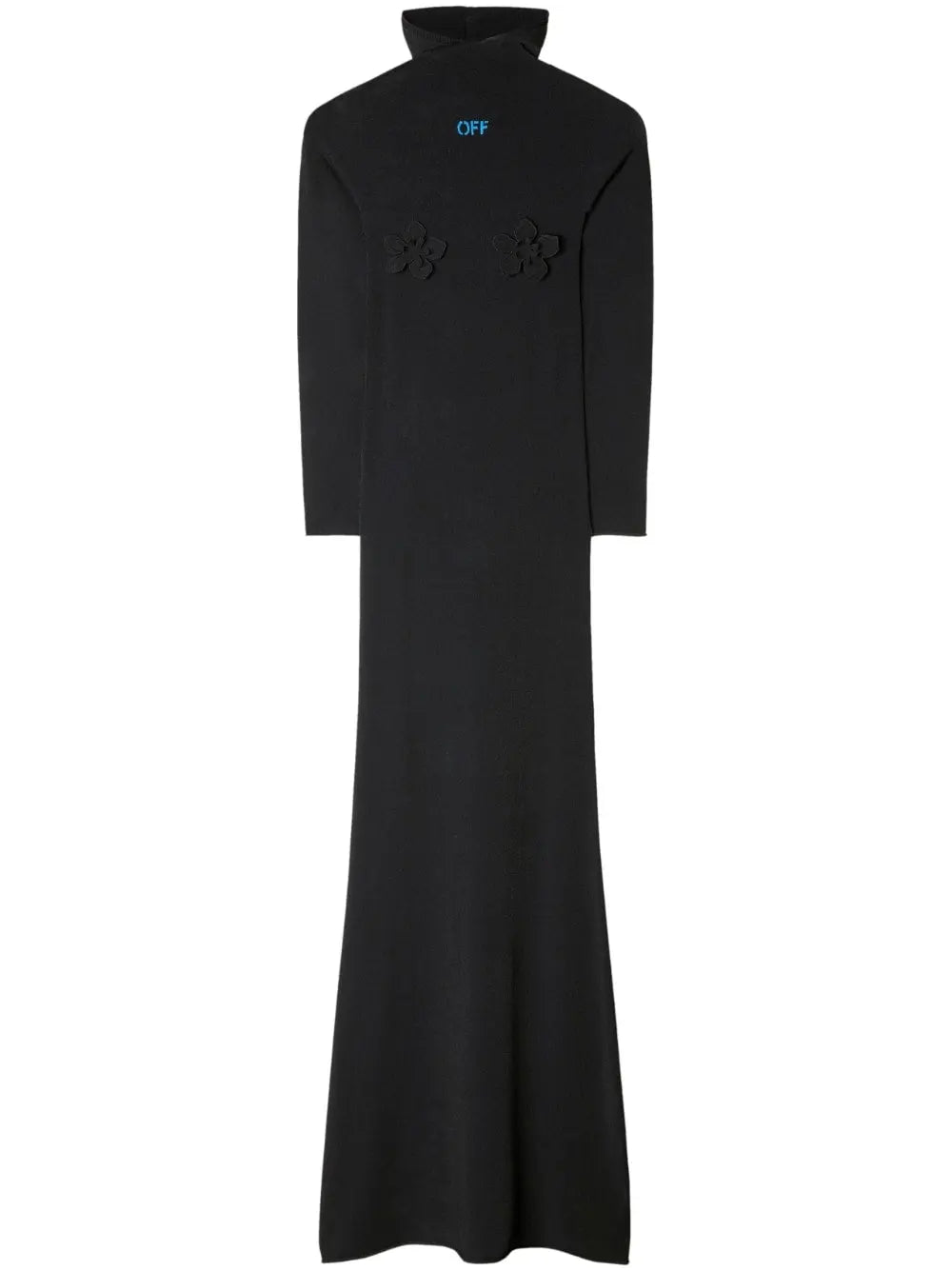 Off White High-neck long dress Off White