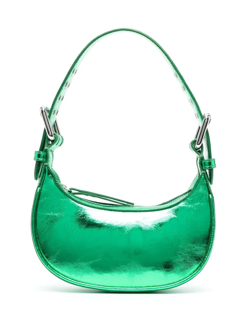 By Far metallic-effect tote bag By Far