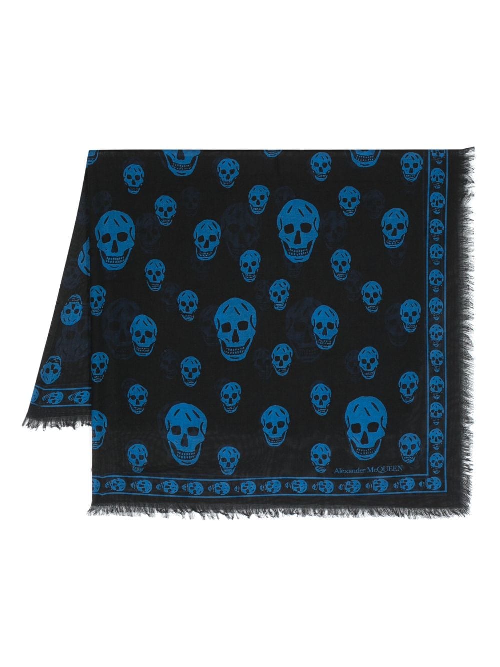 Alexander McQueen Skull silk blend scarf Alexander McQueen 