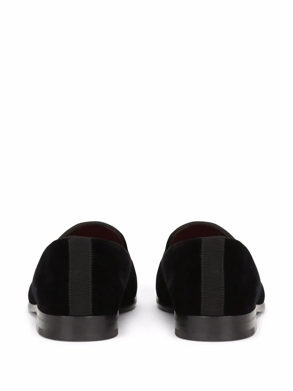 Dolce & Gabbana DG logo velvet slippers Dolce & Gabbana