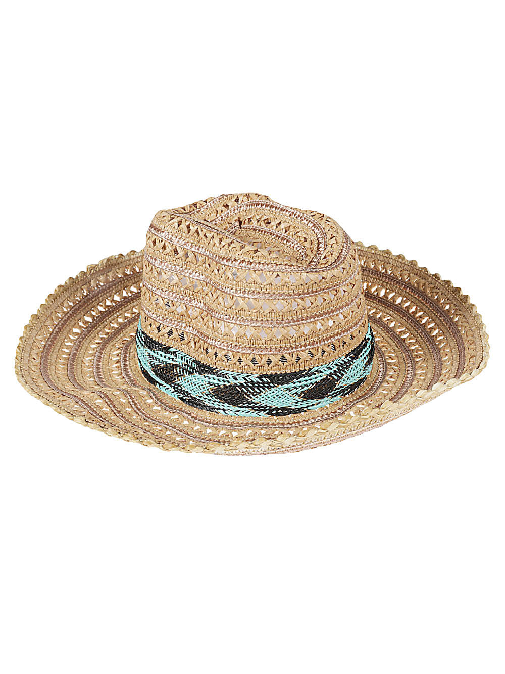 Exquisite J Raffia sombrero hat Exquisite J 