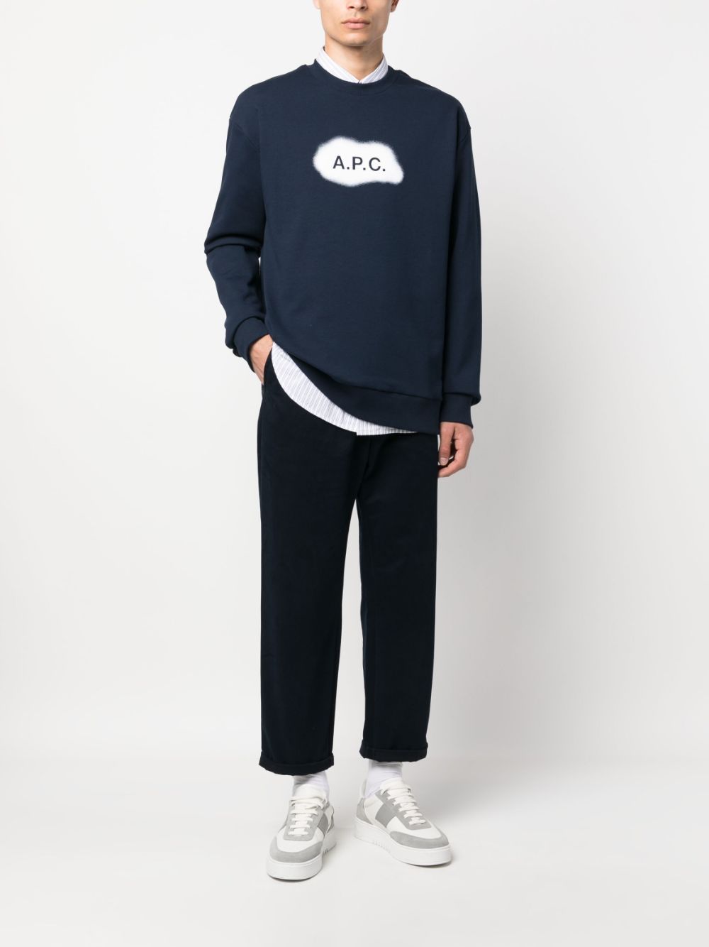 A.P.C. Sweaters Blue A.P.C. 