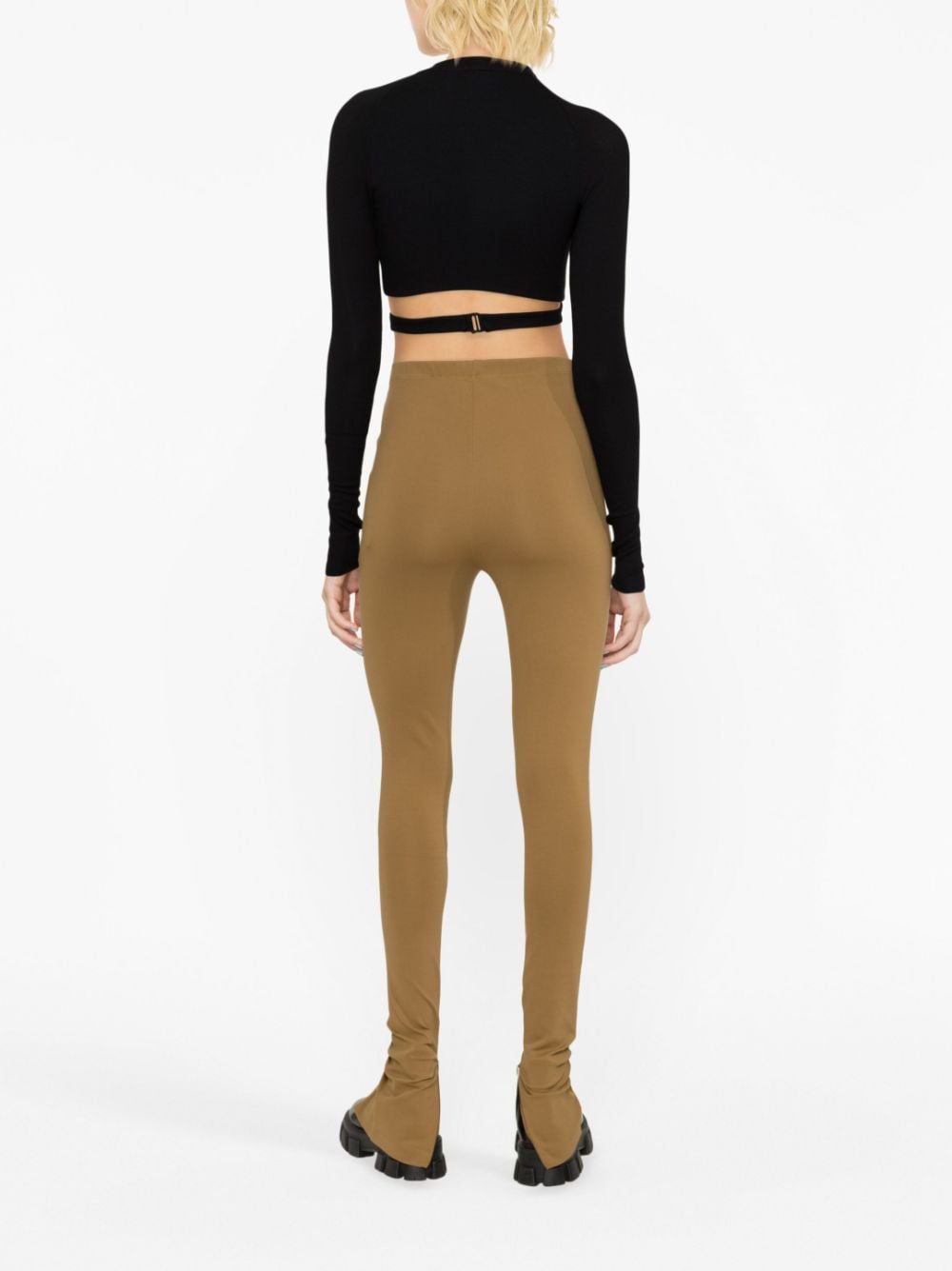 WARDROBE.NYC Trousers Camel WARDROBE.NYC