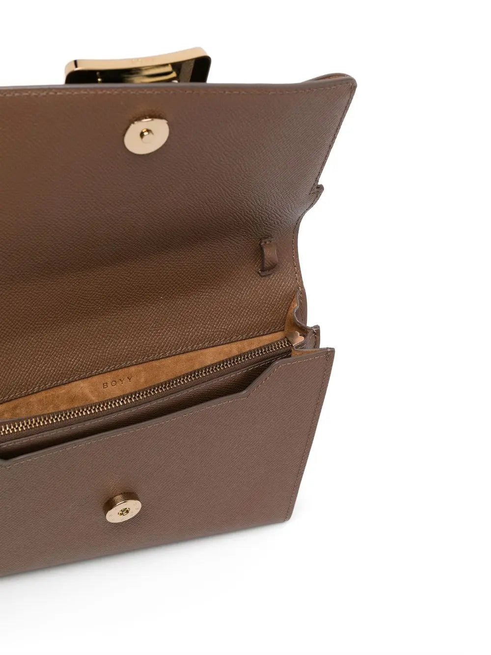 Boyy Buckle Travel Case Epsom Leather Handbag Boyy