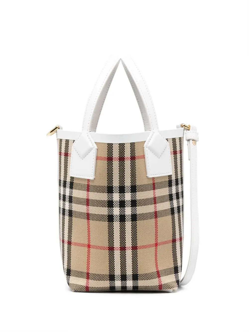 Burberry check motif mini bucket bag Burberry