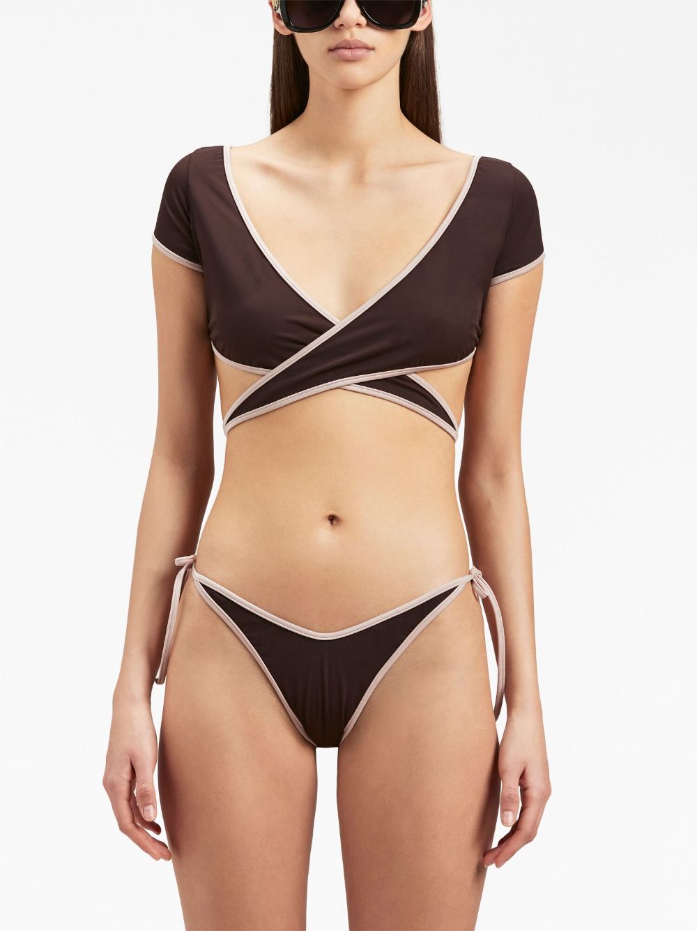 Palm Angels Sea clothing Brown Palm Angels 