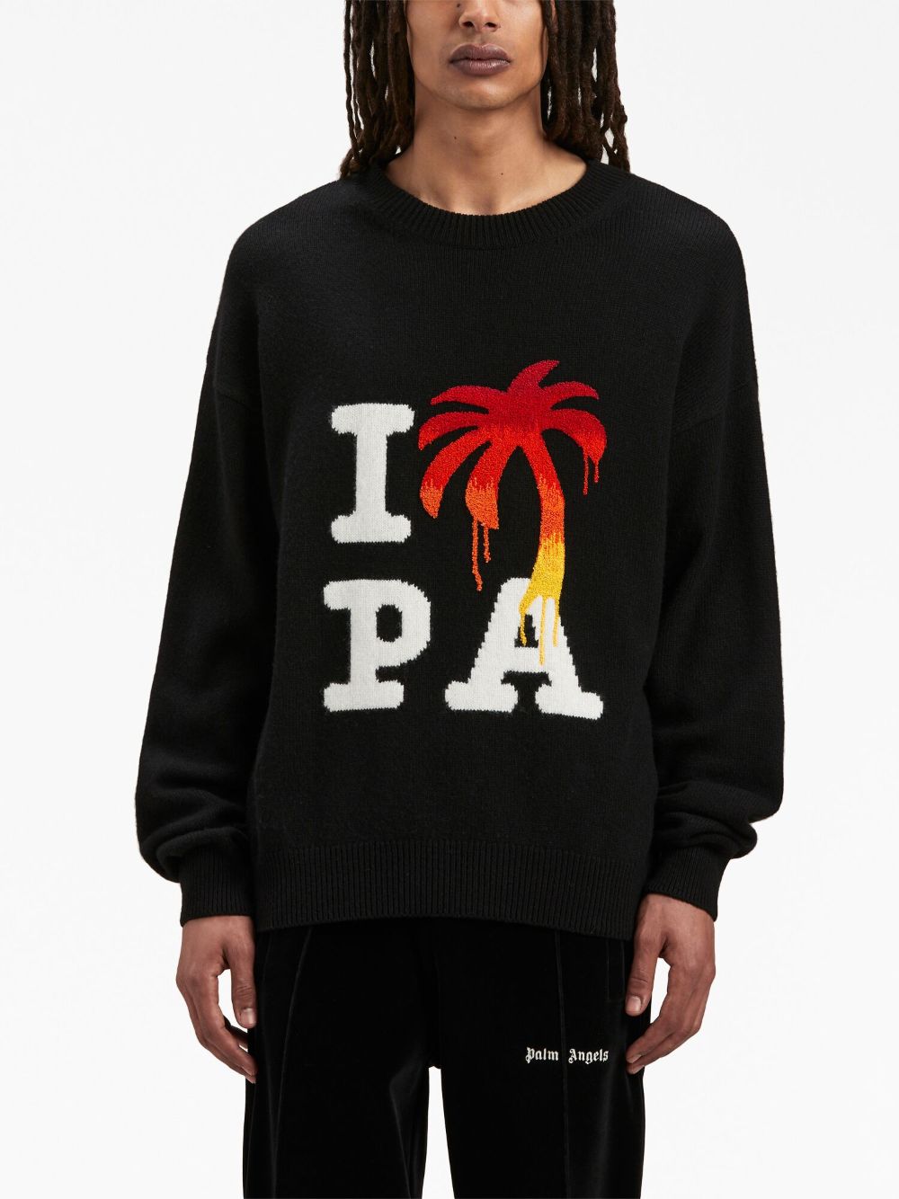 Palm Angels Sweaters Black Palm Angels 