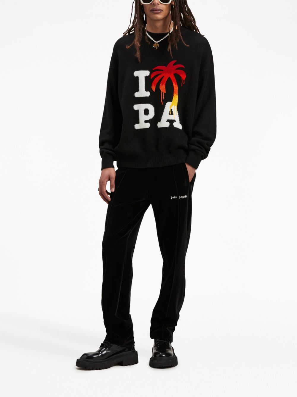 Palm Angels Sweaters Black Palm Angels 