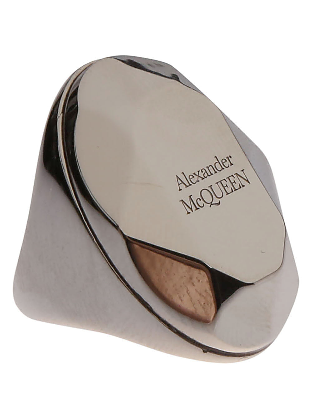 Alexander McQueen The Faceted Stone Ring Alexander McQueen