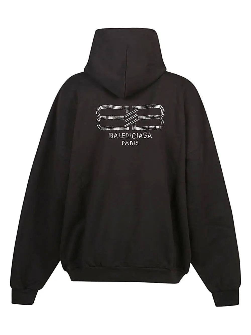 Balenciaga Bb strass cotton hoodie Balenciaga