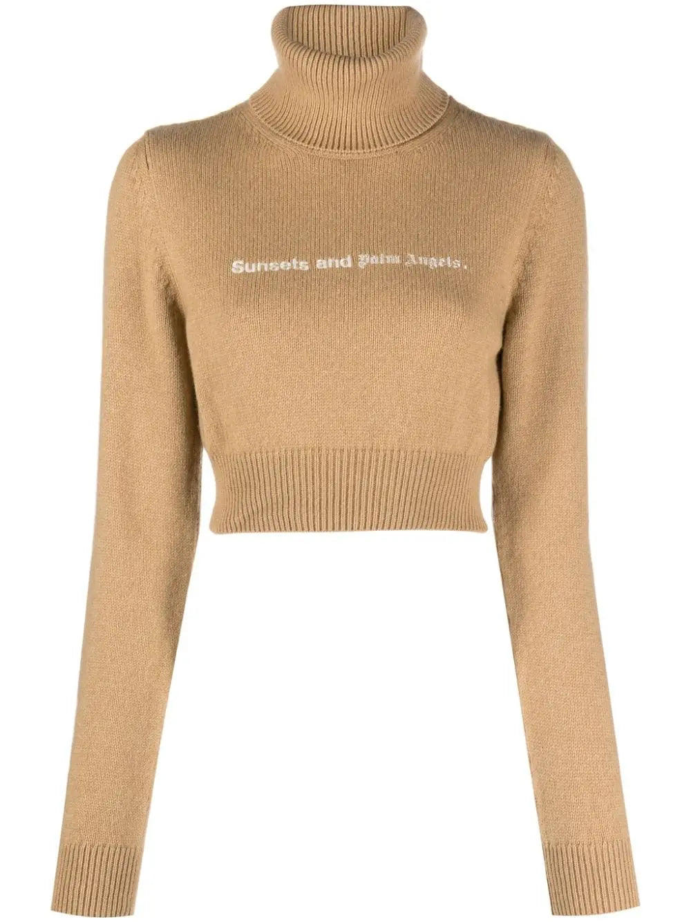 Palm Angels Sweaters Camel Palm Angels