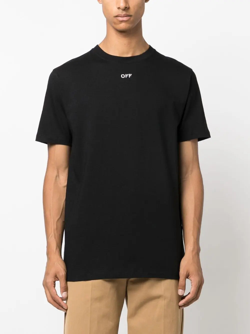 Off White Logo cotton t-shirt Off White