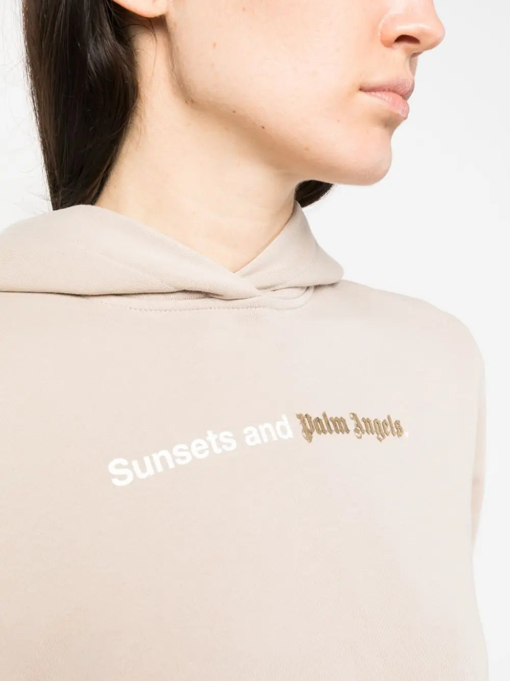 Palm Angels Sweaters Beige Palm Angels