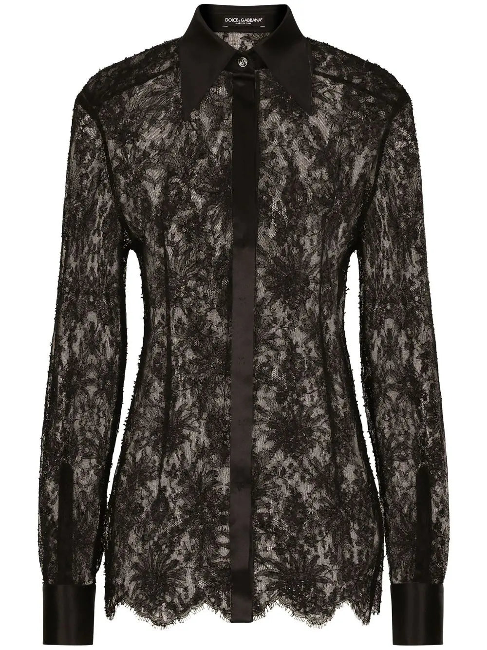 Dolce & Gabbana Semi-transparent shirt Dolce & Gabbana