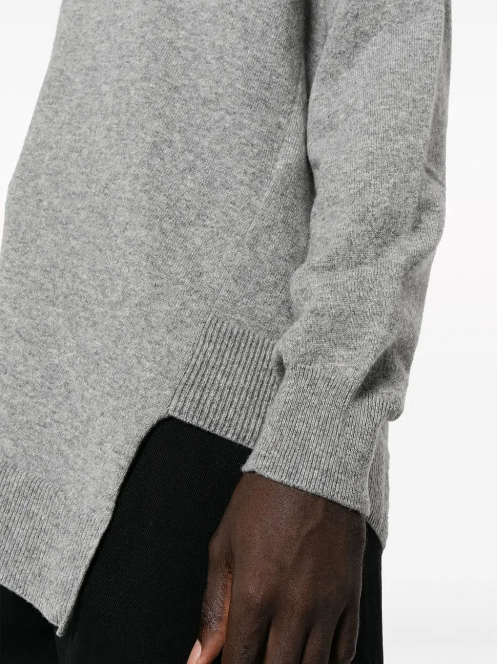 Comme Des Garcons x Lacoste Asymmetric Wool Sweater Comme Des Garcons 