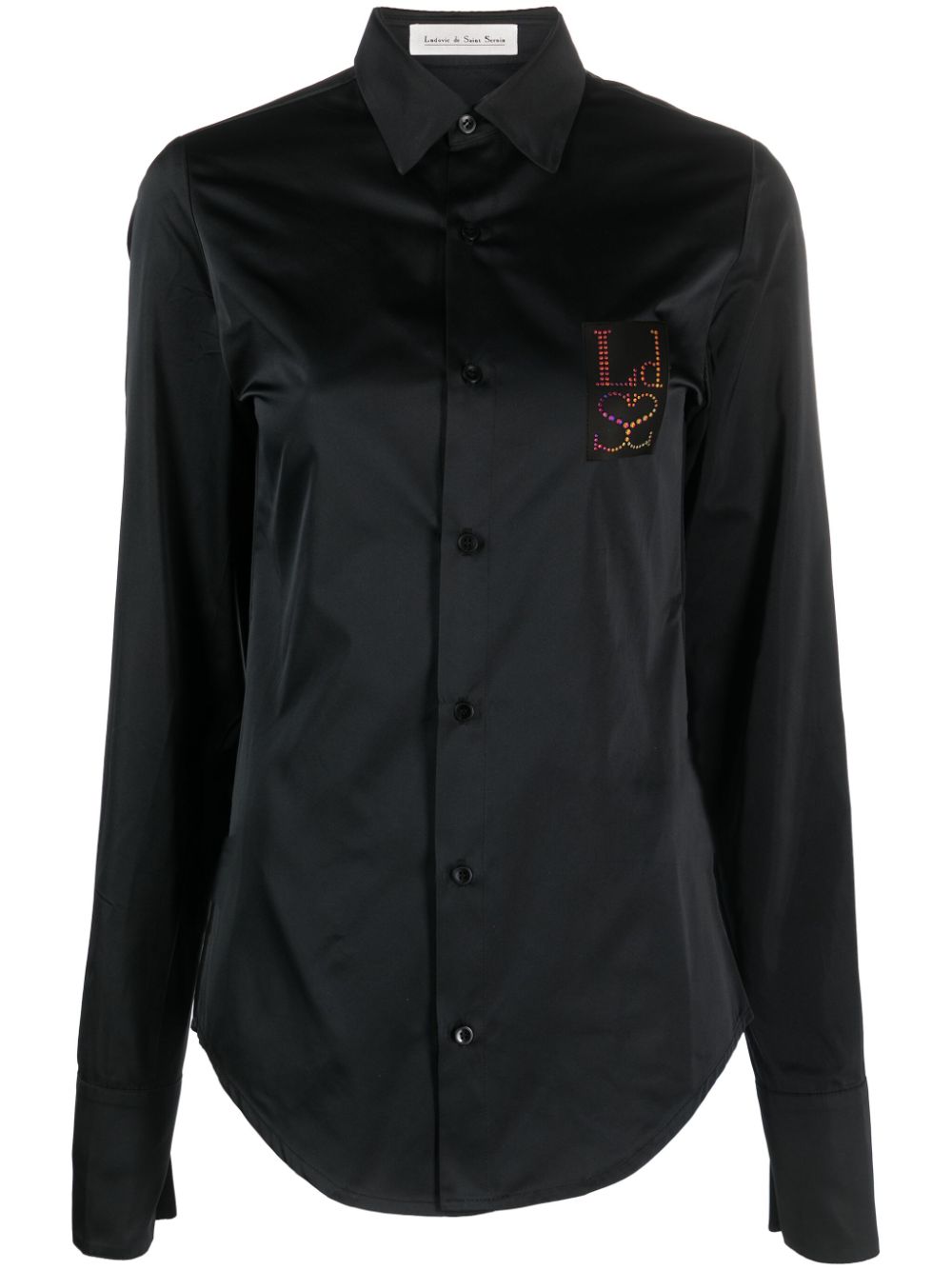 LUDOVIC DE SAINT SERNIN Shirts Black Ludovic De Saint Sernin