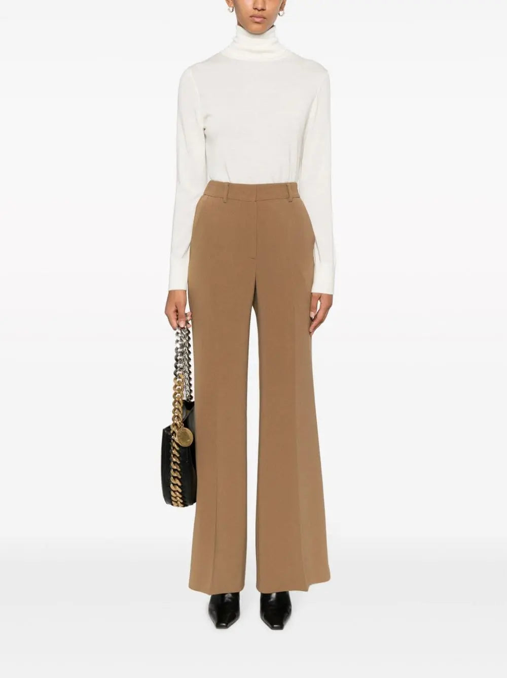 Alberto Biani Trousers Camel Alberto Biani