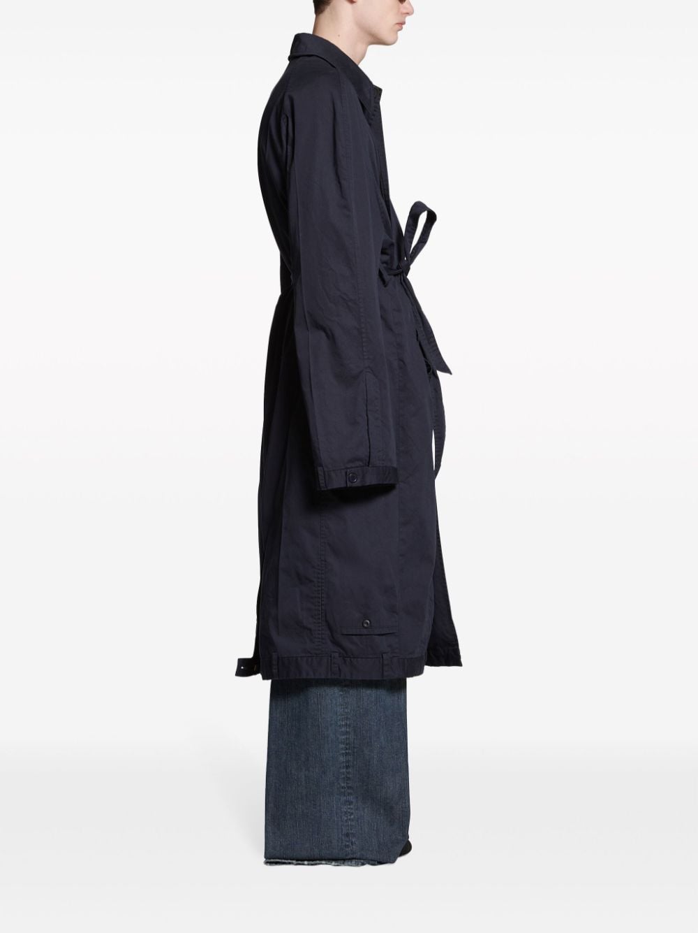 Balenciaga deconstructed cotton coat Balenciaga 