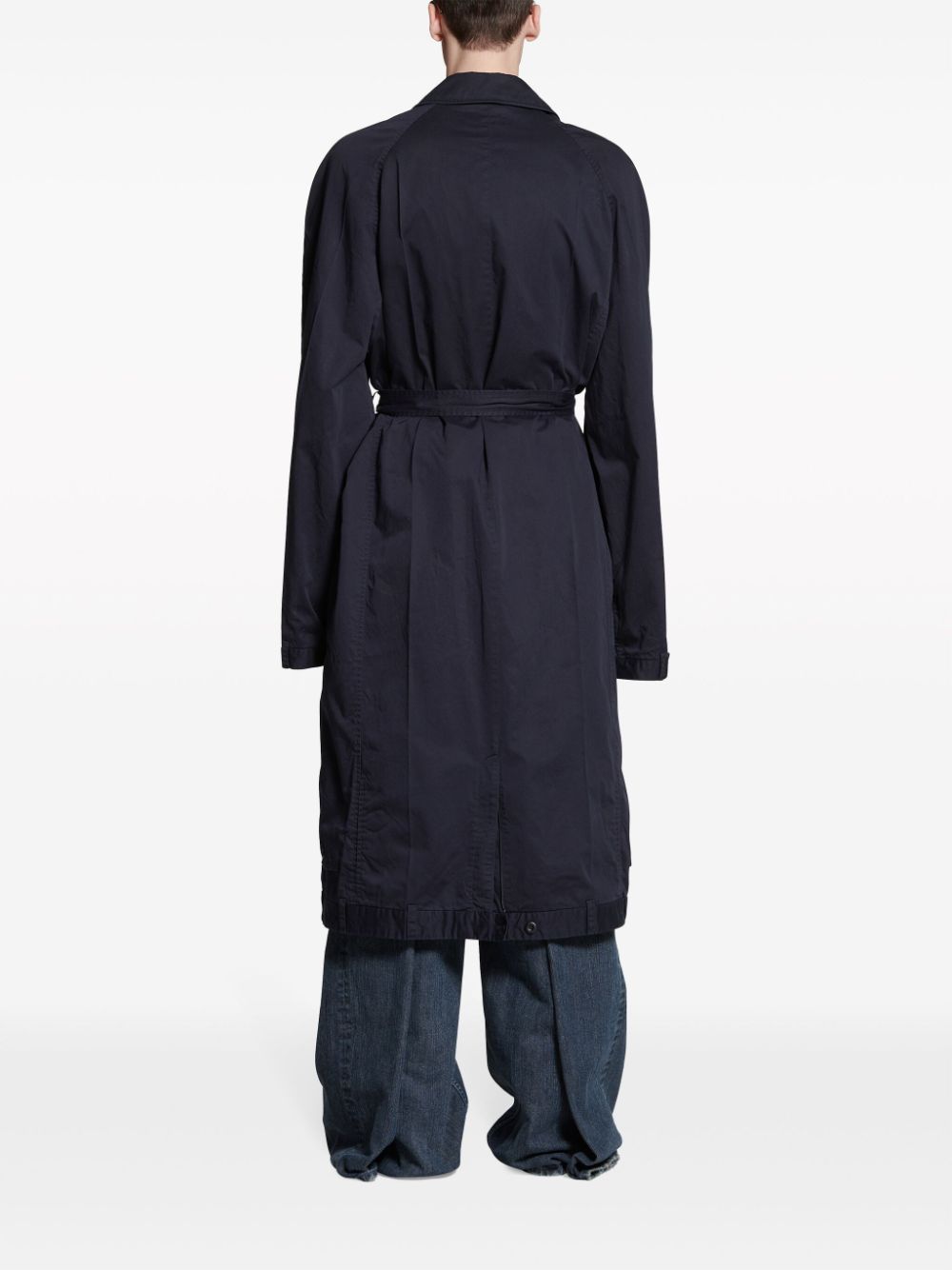 Balenciaga deconstructed cotton coat Balenciaga 