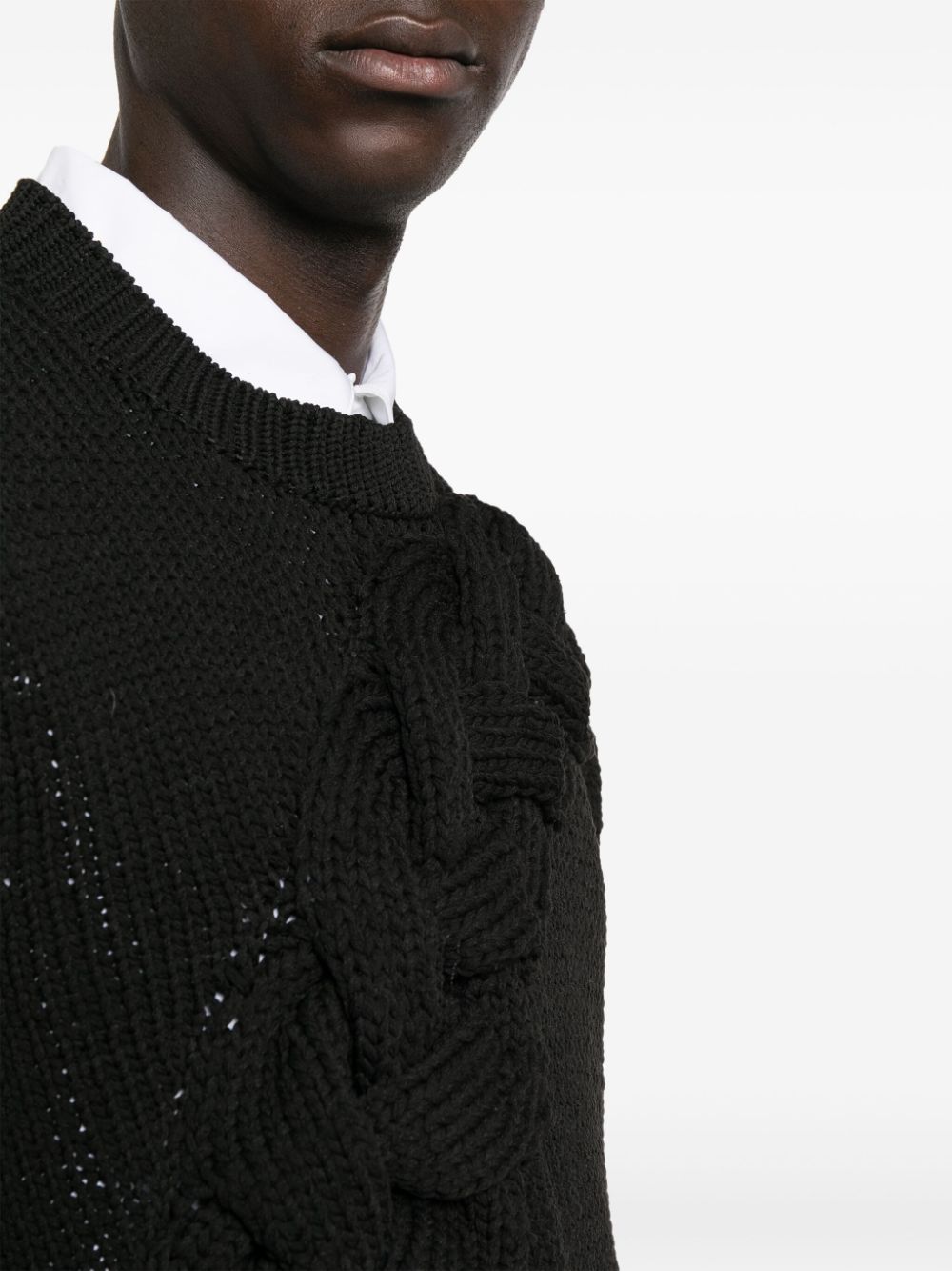HOMME PLUS Sweaters Black Homme Plus