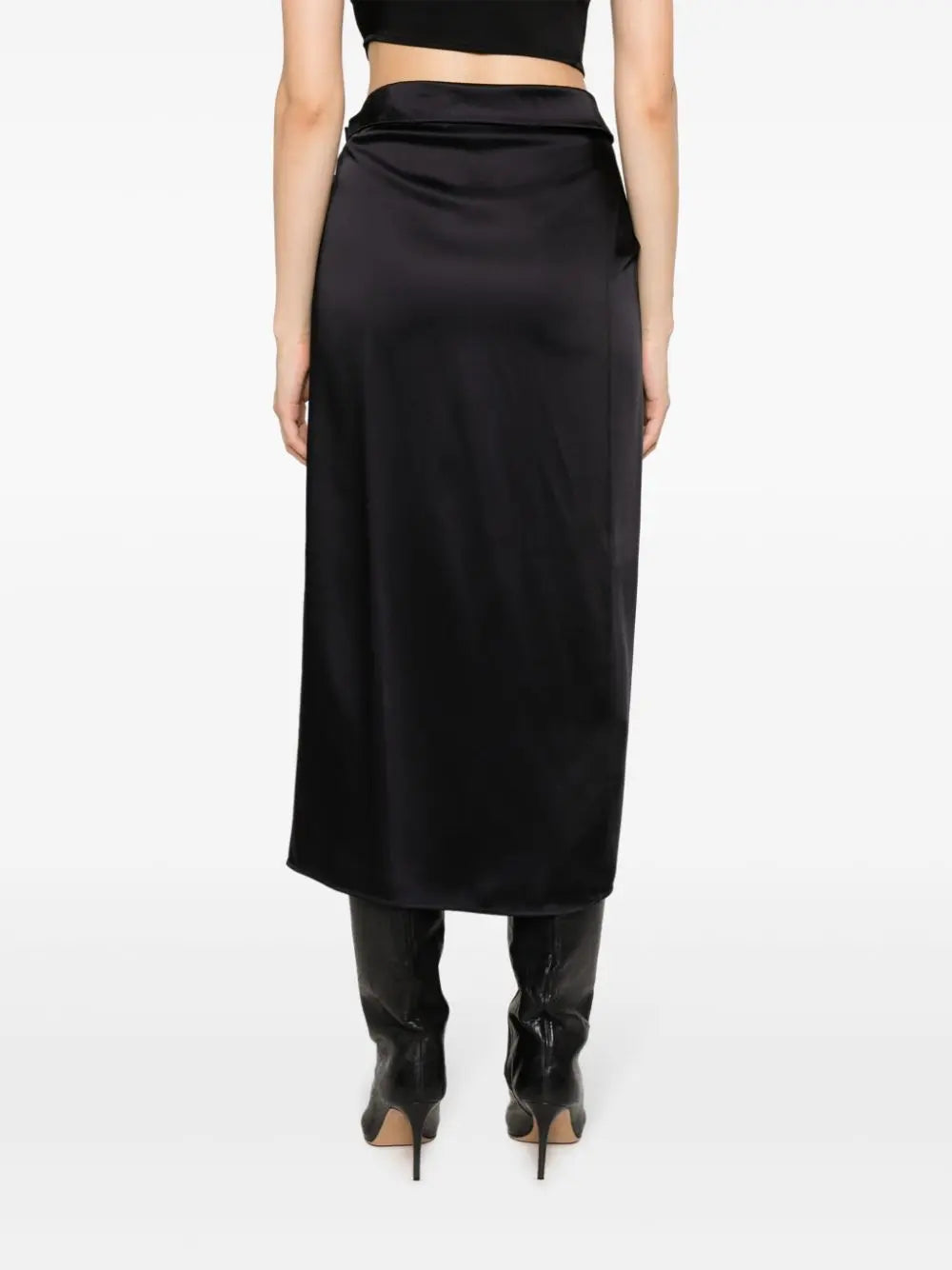 Erika Cavallini Semi-Couture Skirts Black Erika Cavallini Semi-Couture
