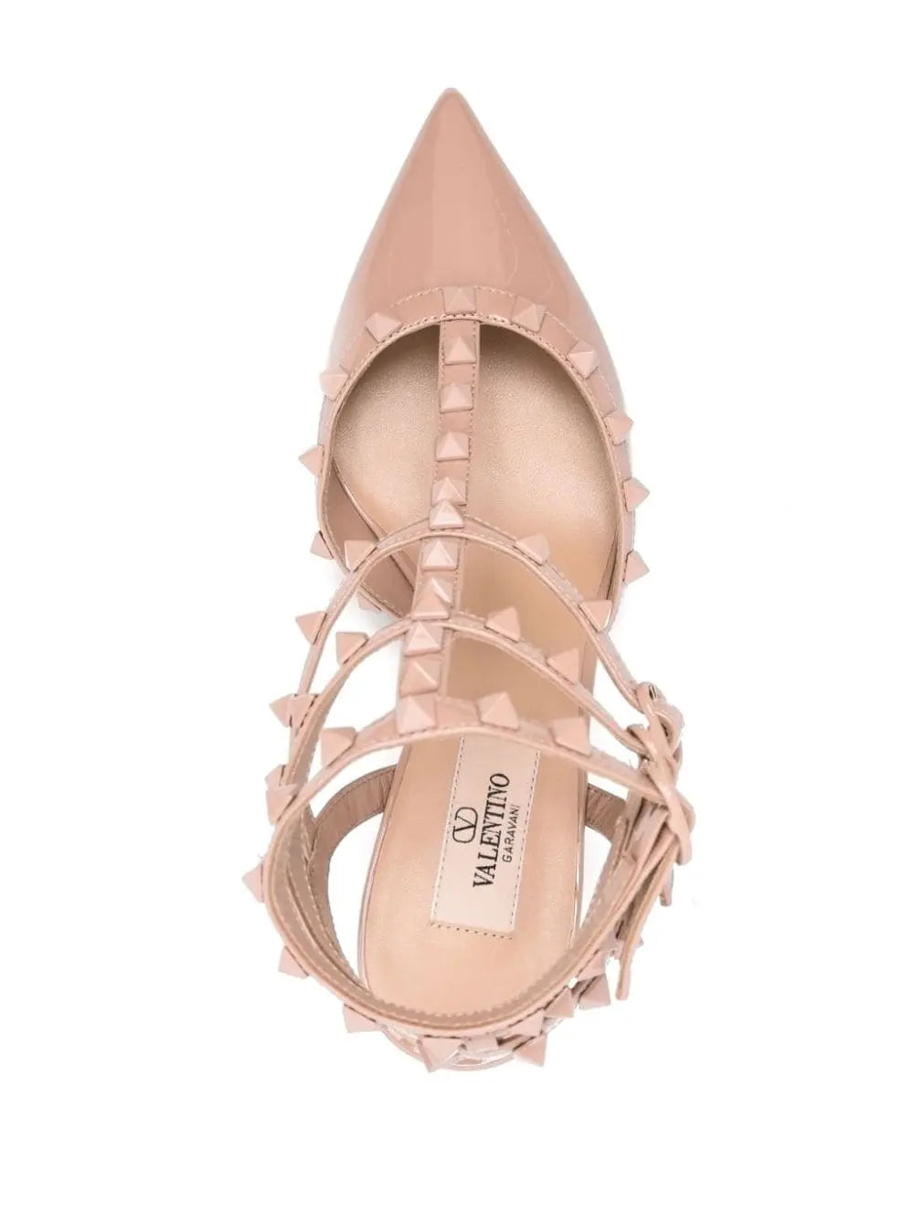 Valentino Garavani Rockstud 70mm patent pumps Valentino Garavani