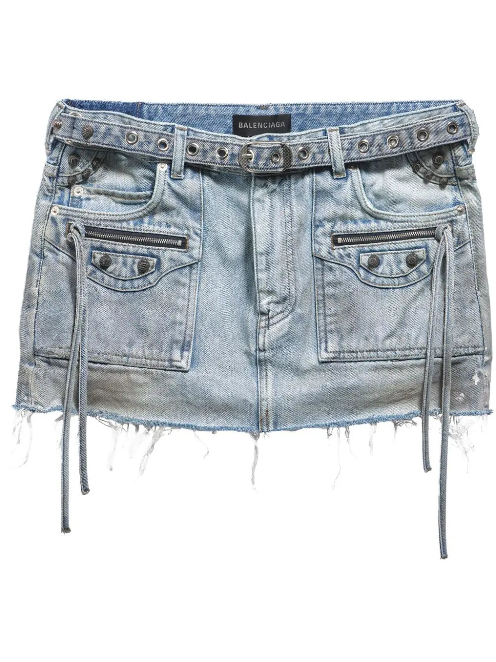 Balenciaga Cagole denim miniskirt Balenciaga