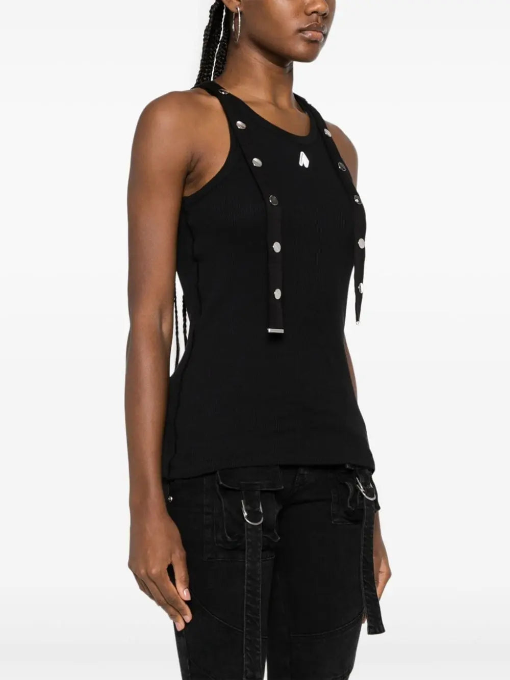 The Attico Top Black The Attico