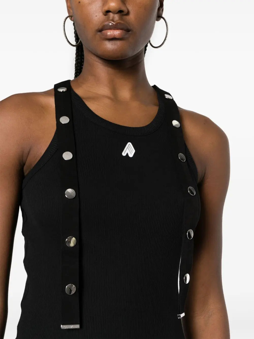 The Attico Top Black The Attico