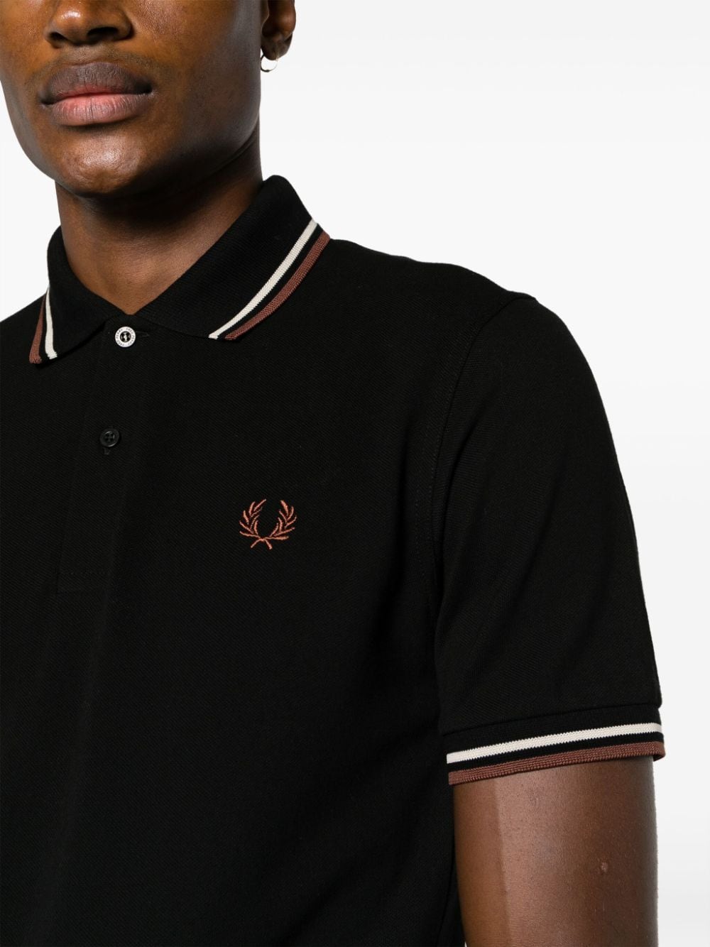 Fred Perry T-shirts and Polos Black Fred Perry 