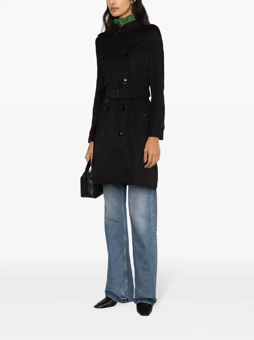 Burberry double-breasted cotton coat Burberry