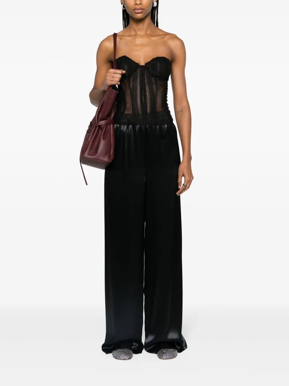 Ferragamo Trousers Black Ferragamo