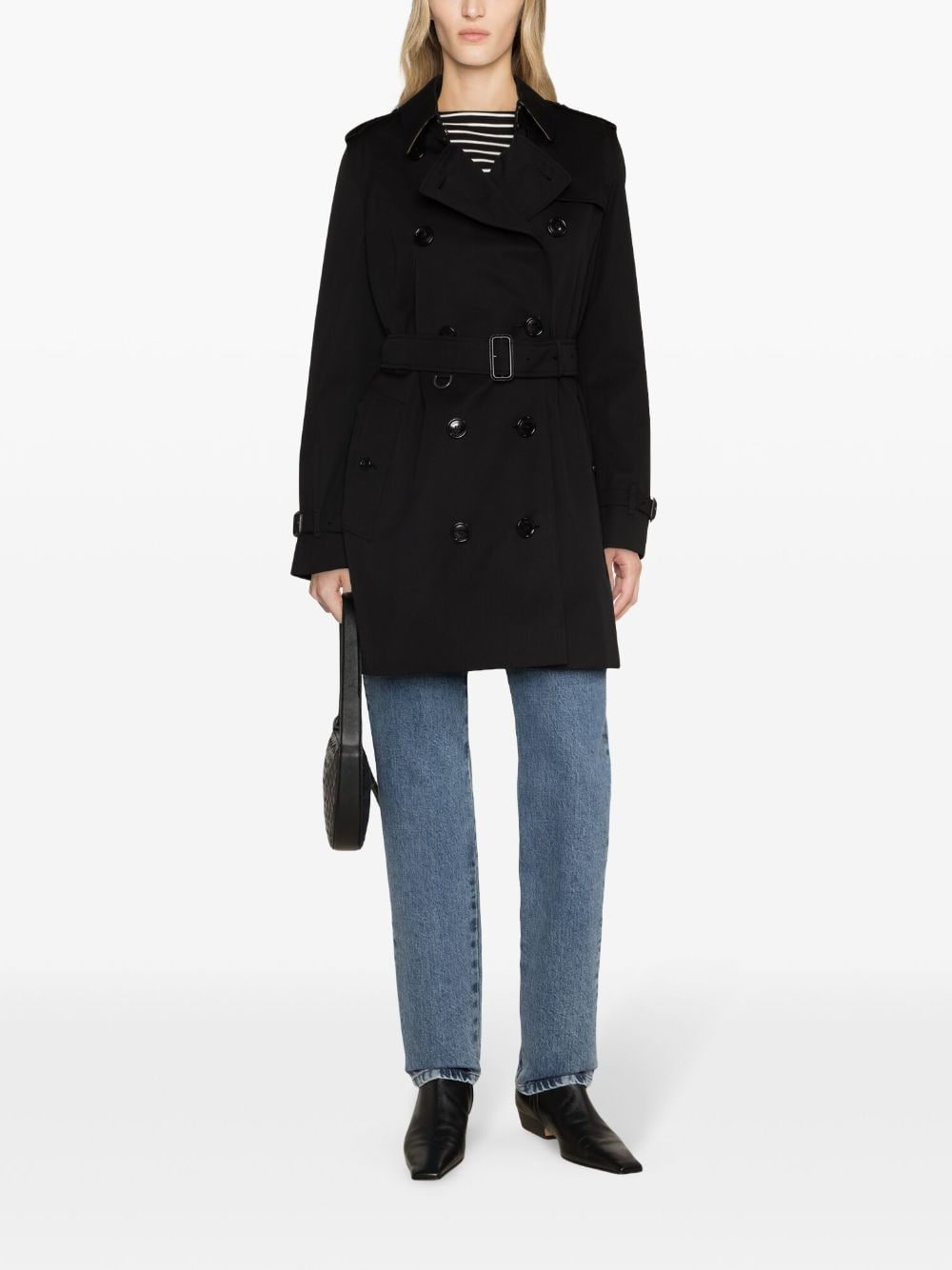 Burberry Coats Black Burberry